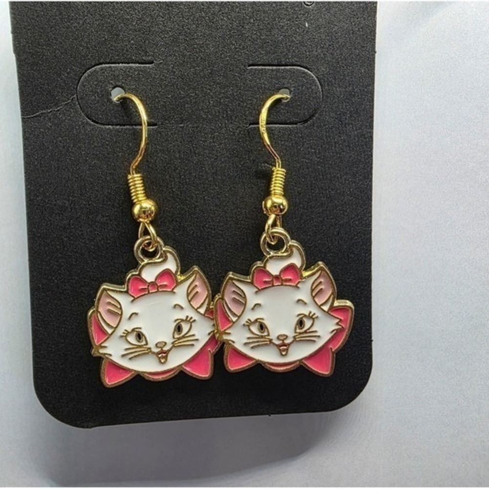 Marie Aristocats Disney‎ Earrings Handmade Hypoallergenic BUNDLE to Save